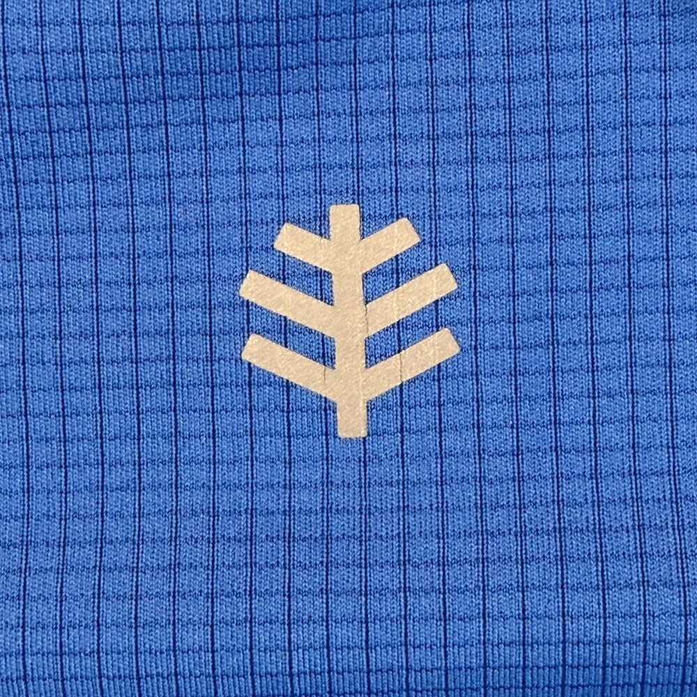 Coolibar Performance 1/4 Zip Pullover Men Large B… - image 3